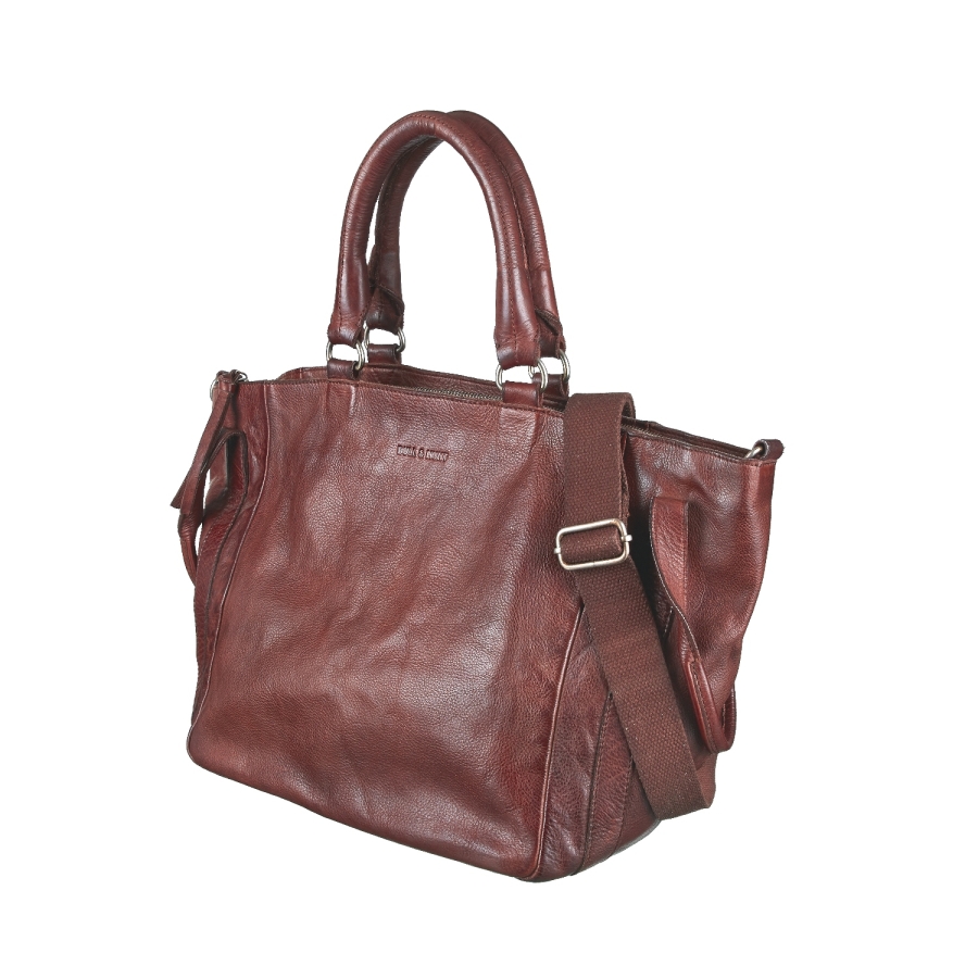 ELISA COGNAC Handtasche